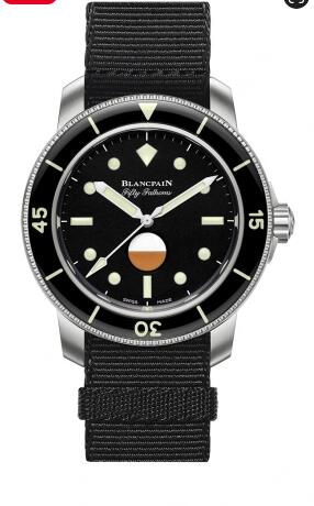 Replica Blancpain Fifty Fathoms for Hodinkee 5008 11B30 NABA Watch